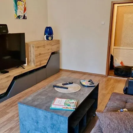 Apartment Stylish Apt, Free Parking, Near Center & Airport
